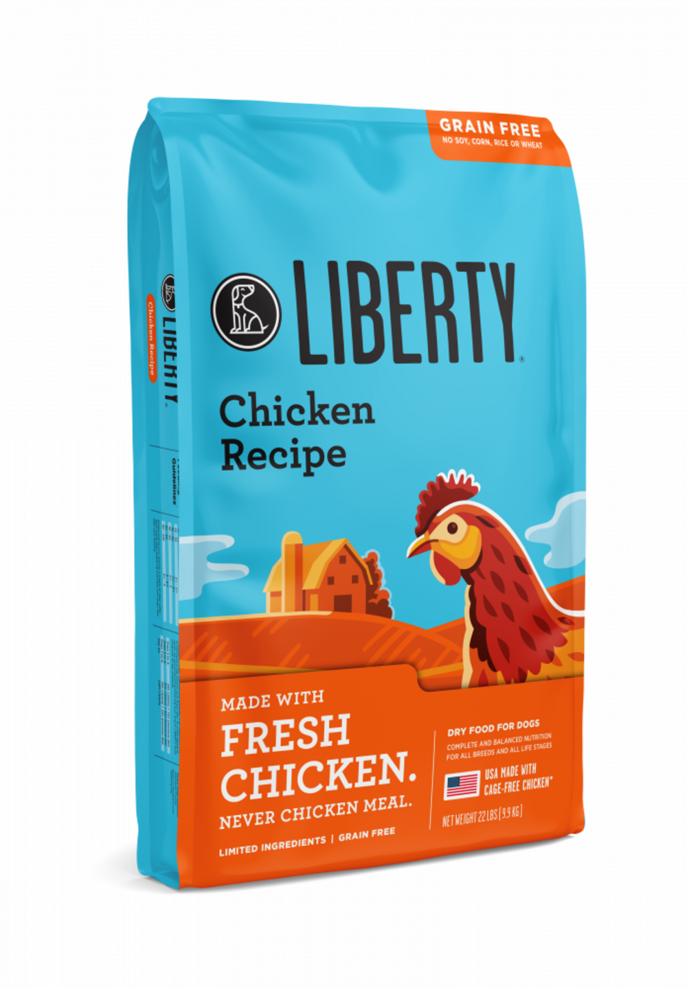 Bixbi Liberty Adult Chicken Kibble Dry Dog Food