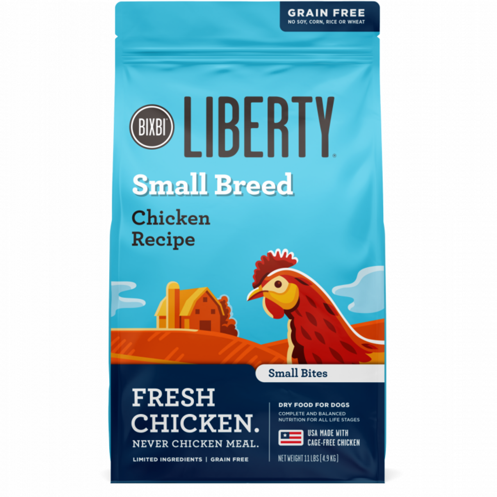 
                  
                    Bixbi Liberty Chicken Small Breed Kibble
                  
                