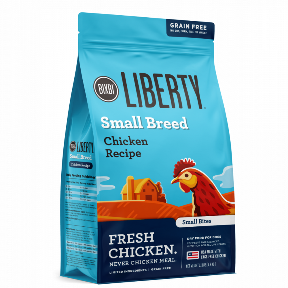 
                  
                    Bixbi Liberty Chicken Small Breed Kibble
                  
                