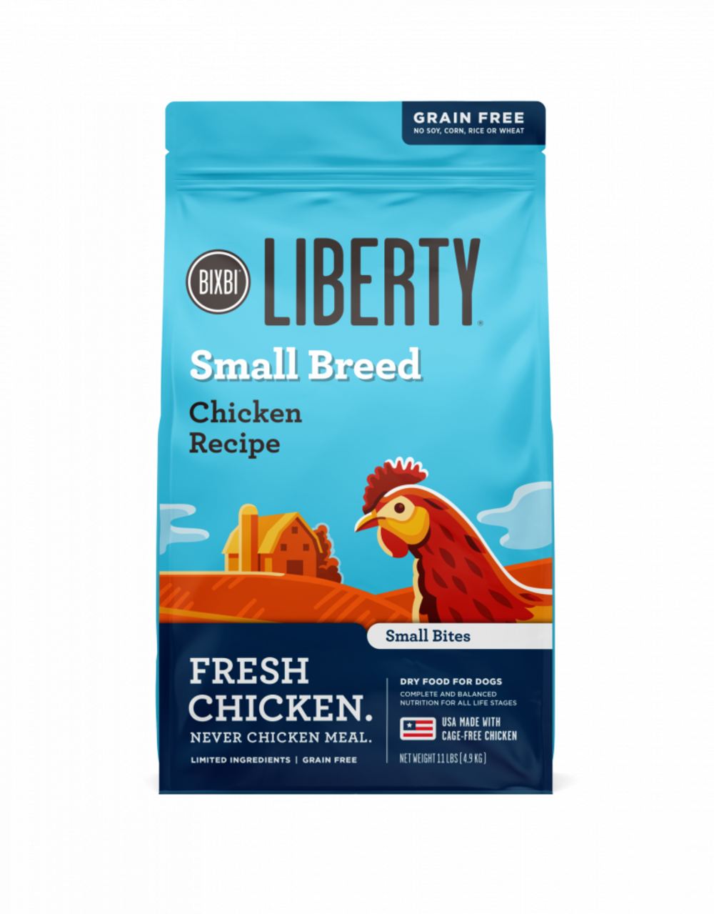 Bixbi Liberty Chicken Small Breed Kibble
