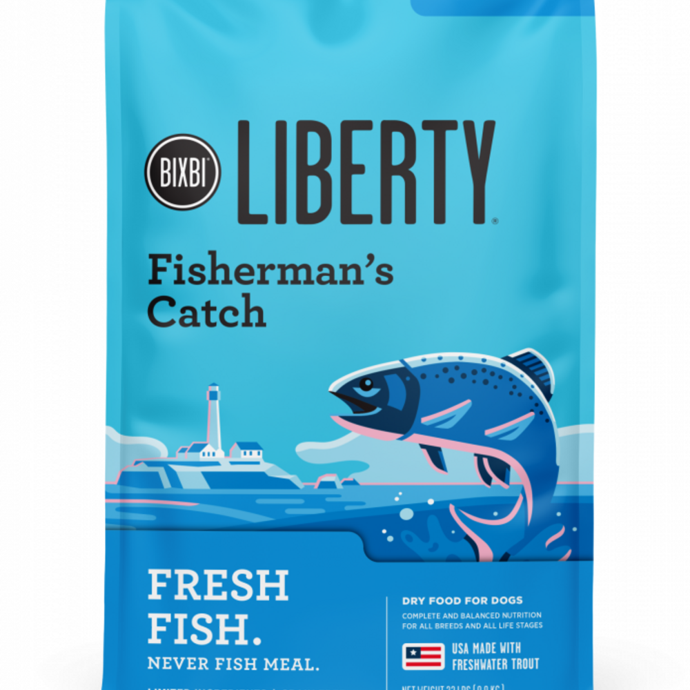 Bixbi Liberty Fisherman's Catch Kibble Dry Dog Food