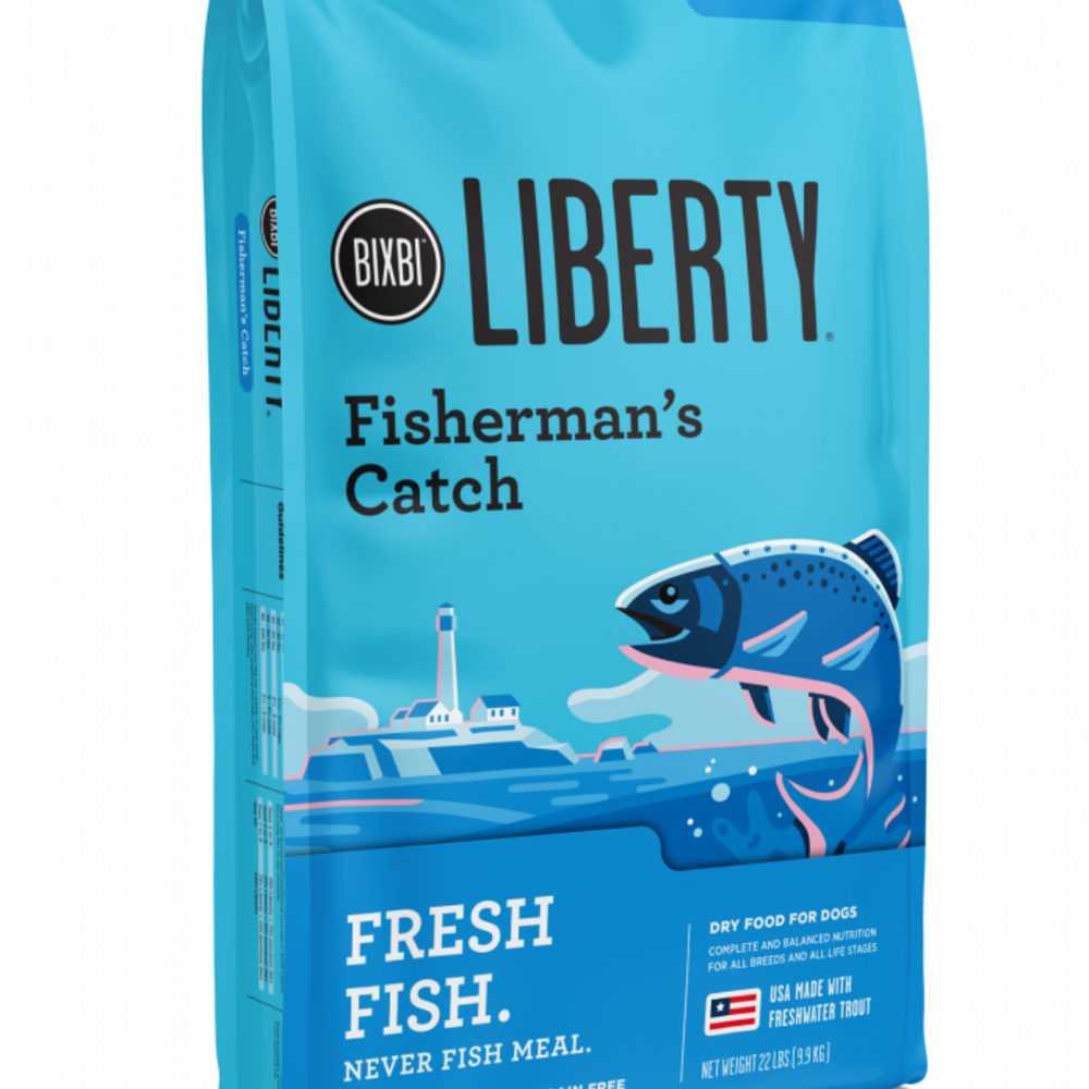 Bixbi Liberty Fisherman's Catch Kibble Dry Dog Food