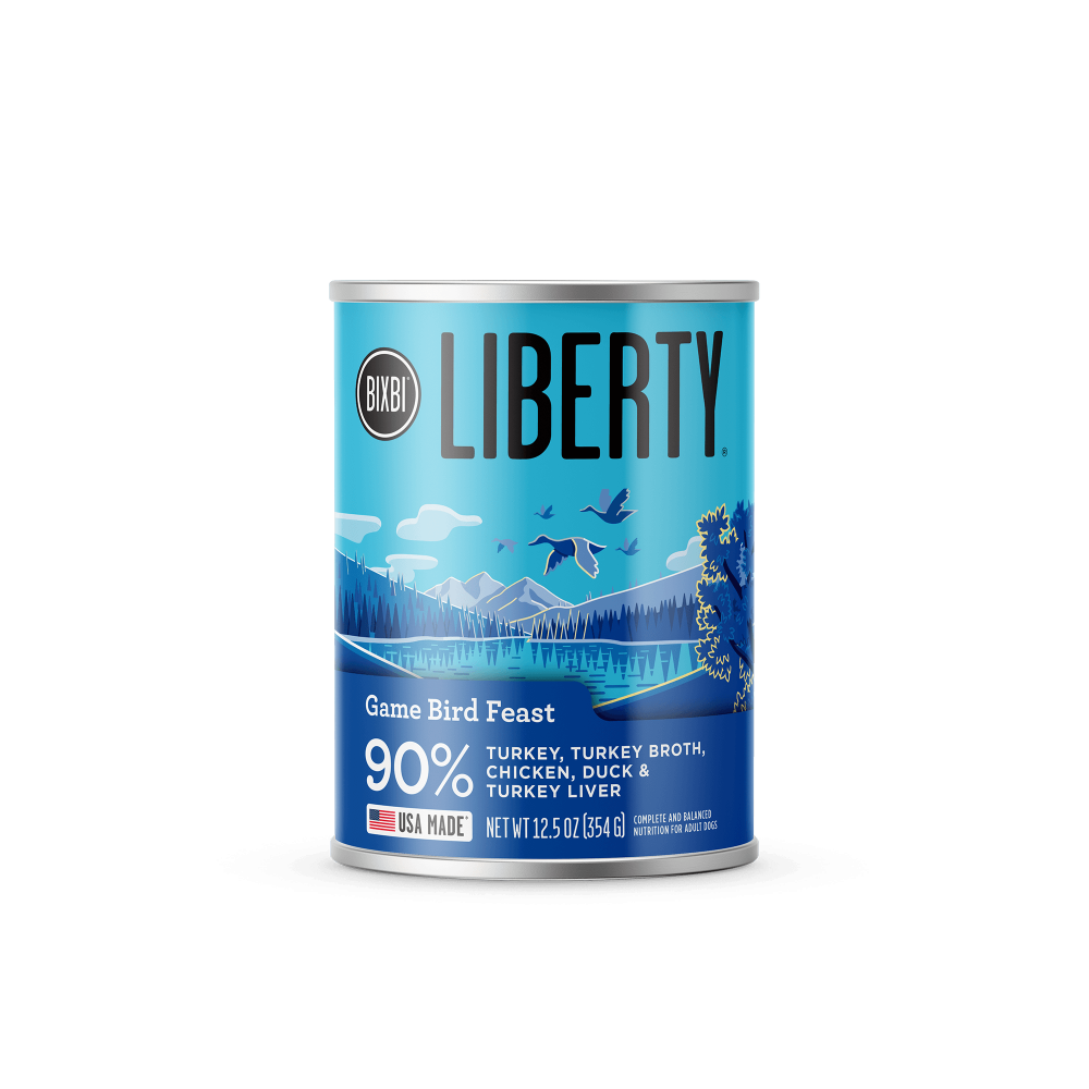 Bixbi Liberty Gamebird Feast Canned Wet Dog Food