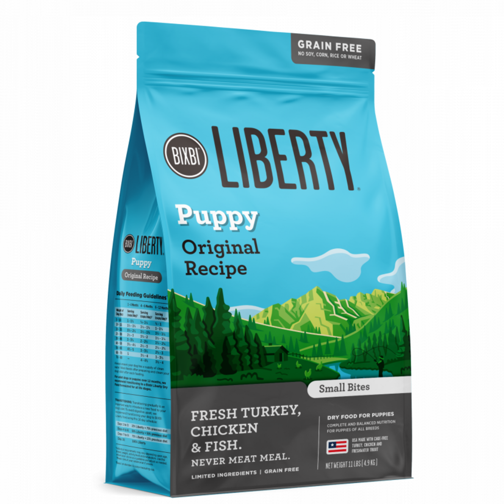 
                  
                    BIXBI LIBERTY Original Recipe Puppy Kibble
                  
                