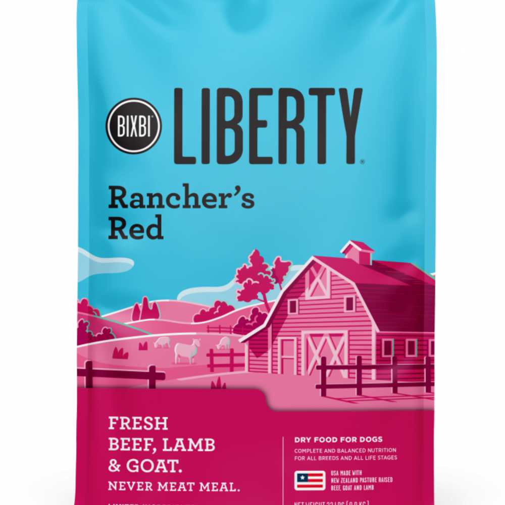 Bixbi Liberty Rancher's Red (Beef, Lamb, Goat) Kibble Dog Food