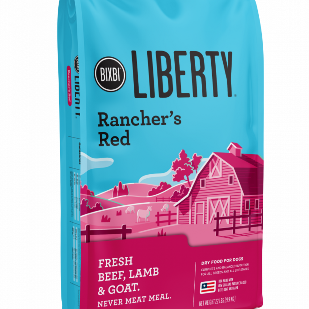 Bixbi Liberty Rancher's Red (Beef, Lamb, Goat) Kibble Dog Food
