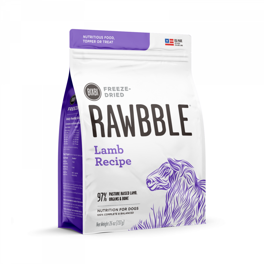 
                  
                    BIXBI Rawbble Freeze Dried  Lamb
                  
                