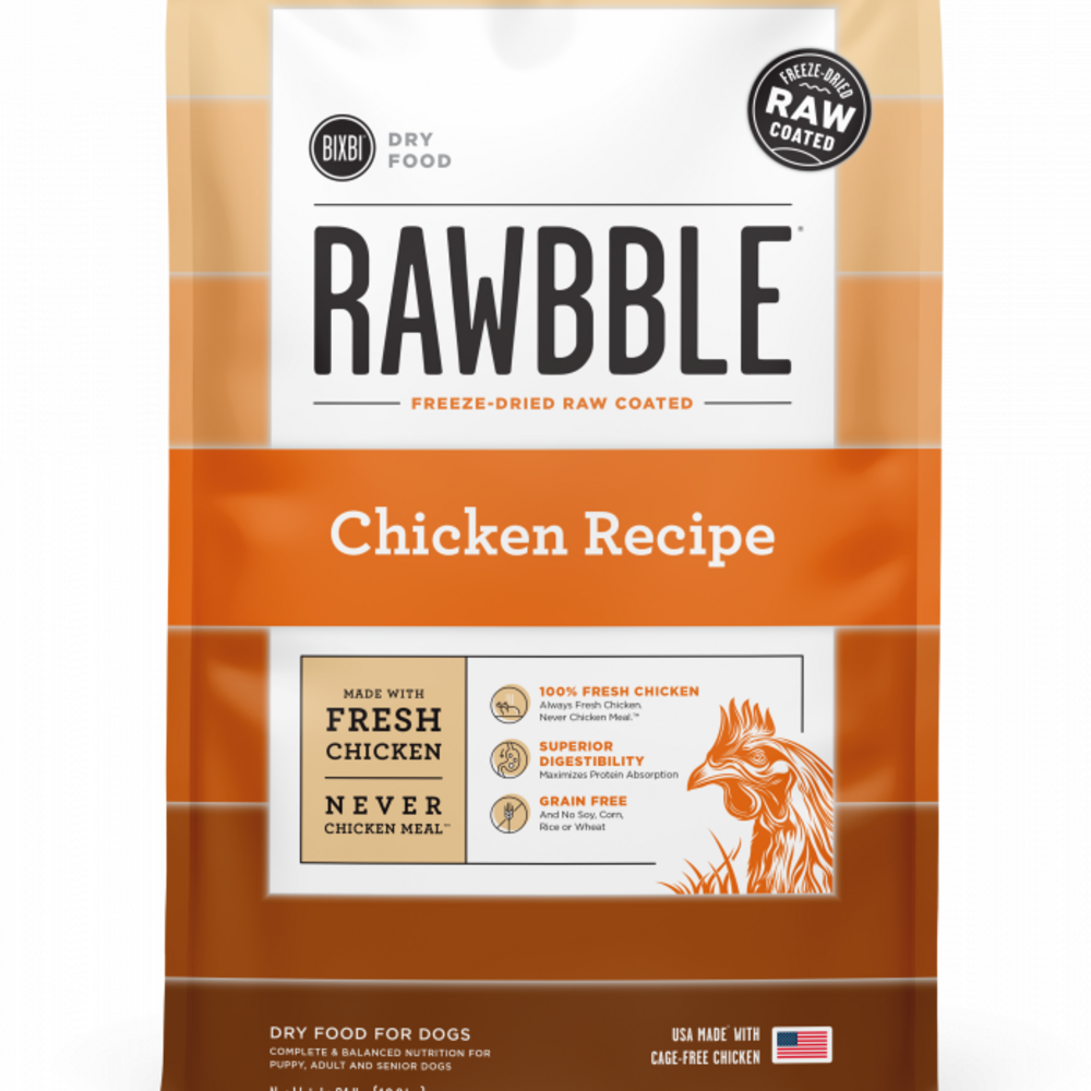 Bixbi Rawbble Kibble Grain Free Chicken Dog Food