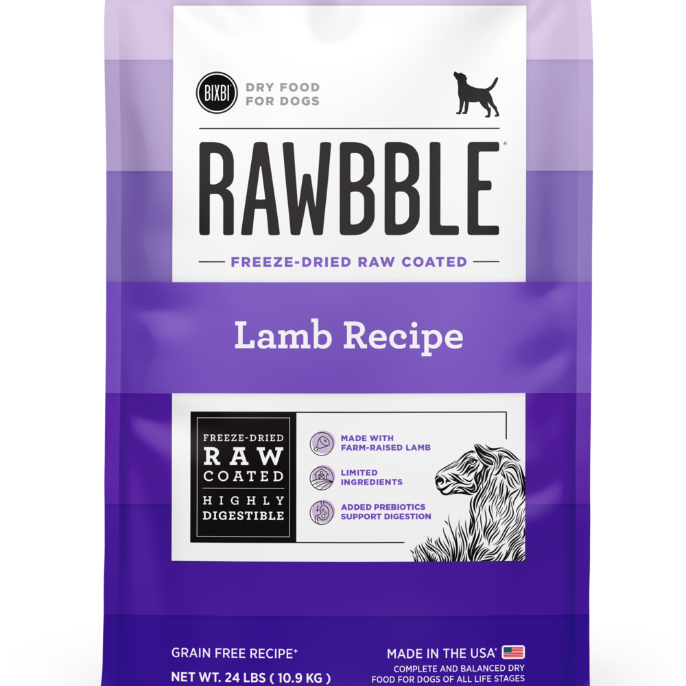 Bixbi Rawbble Kibble Grain Free Lamb Dog Food