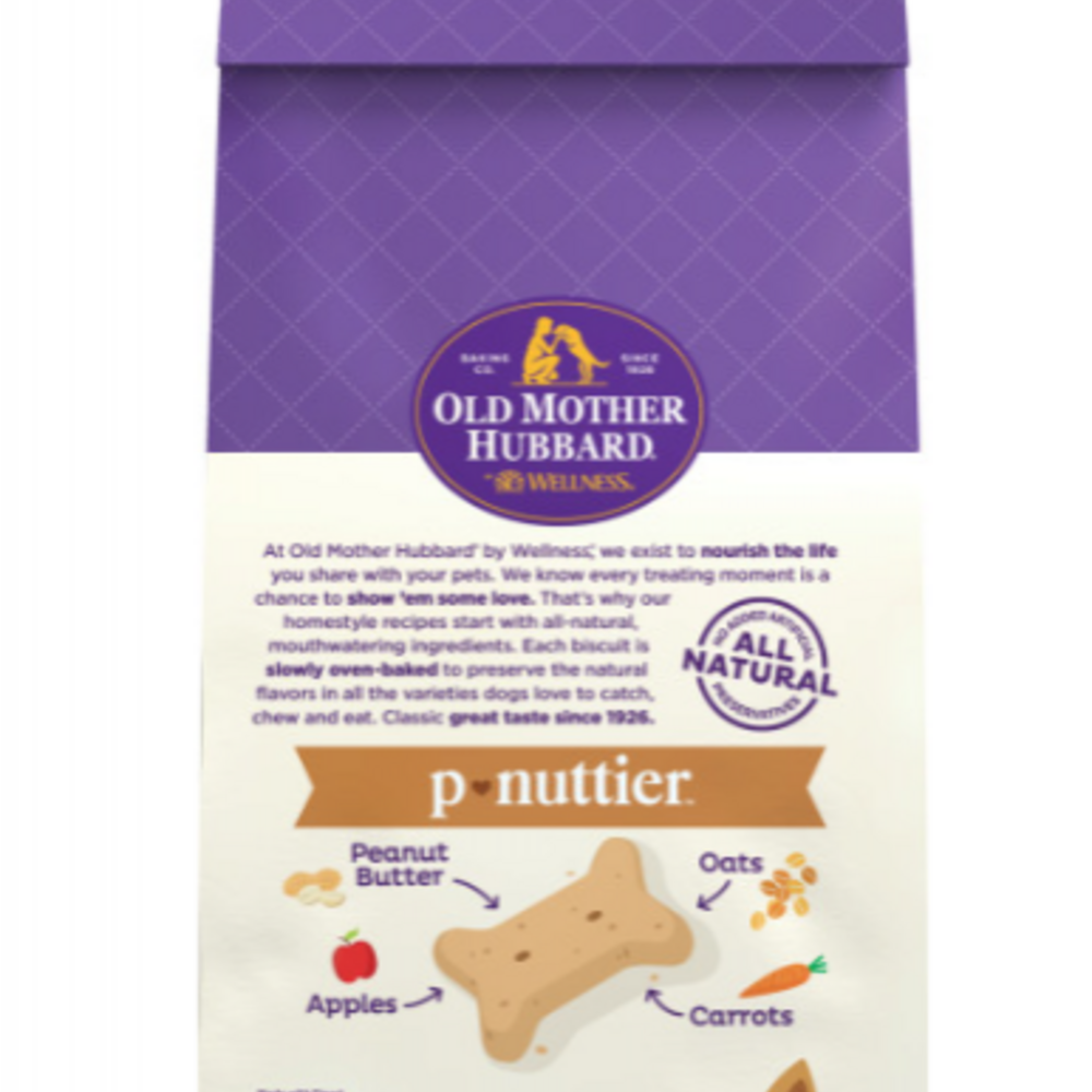 Old Mother Hubbard Crunchy Classic Natural P-Nuttier Small Biscuits Dog Treats