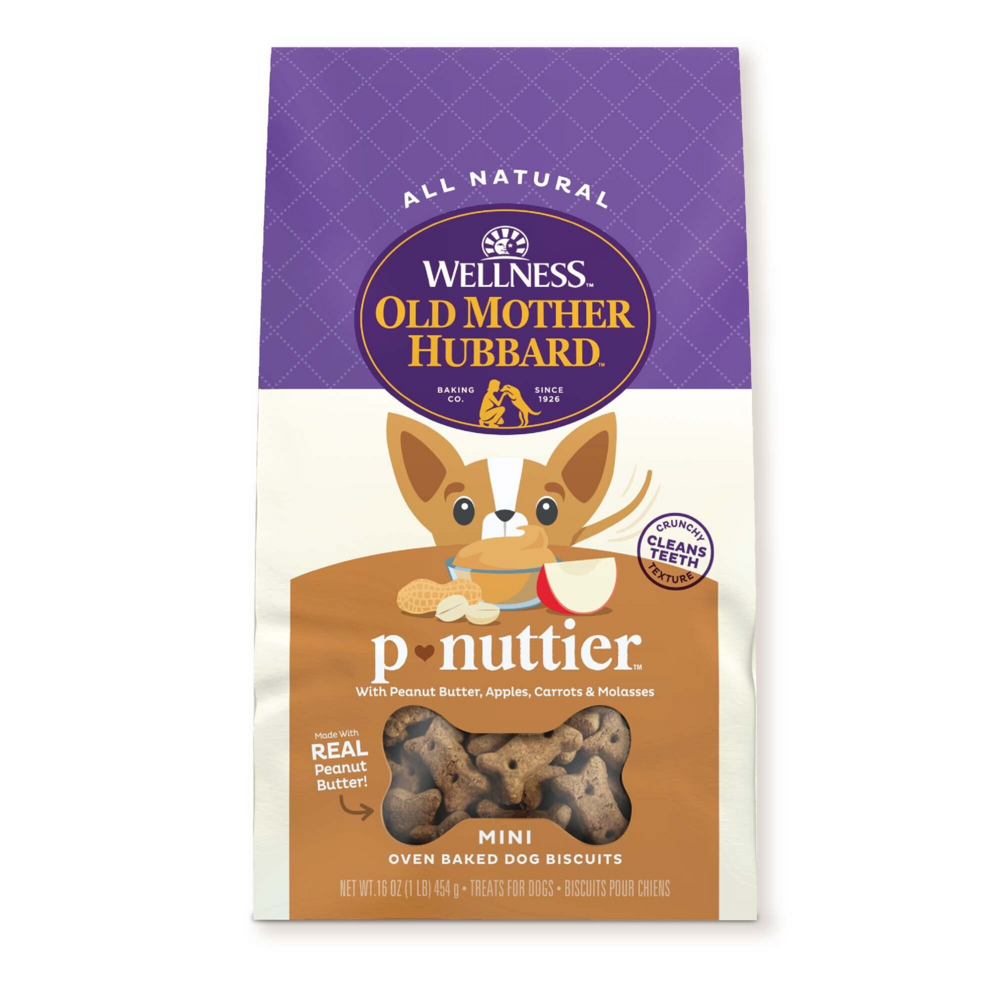 
                  
                    Old Mother Hubbard Crunchy Classic Natural P-Nuttier Mini Biscuits Dog Treats
                  
                