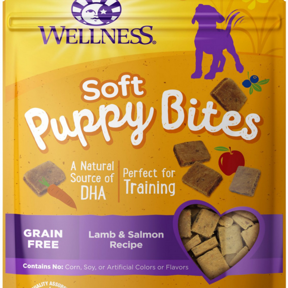 
                  
                    Wellness Soft Puppy Bites Lamb & Salmon Recipe Dog Treats
                  
                