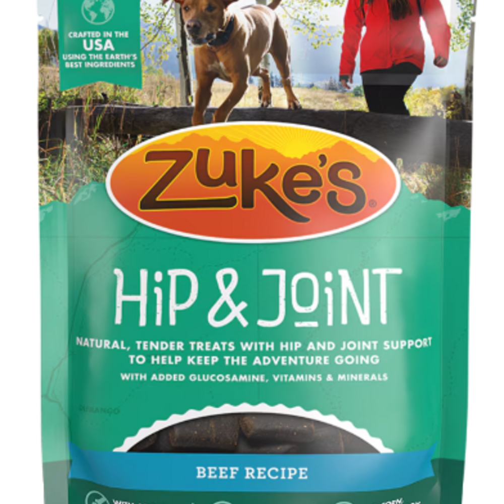 
                  
                    Zukes Hip Action Beef Dog Treats with Glucosamine and Chondroitin
                  
                