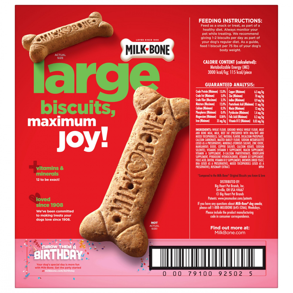 
                  
                    Milk-Bone Original Large Dog Biscuits
                  
                