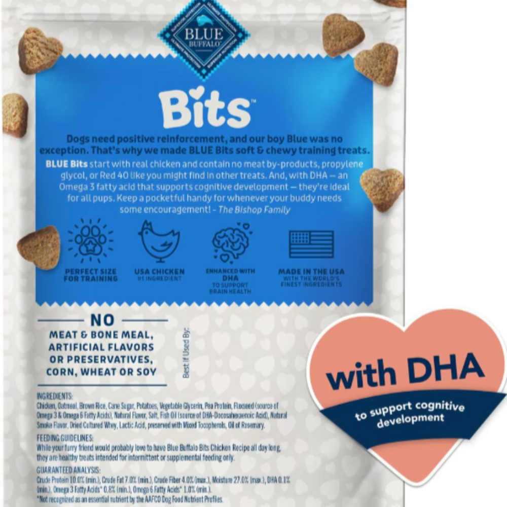 
                  
                    Blue Buffalo Bits Tasty Chicken Natural Soft-Moist Training Treats
                  
                