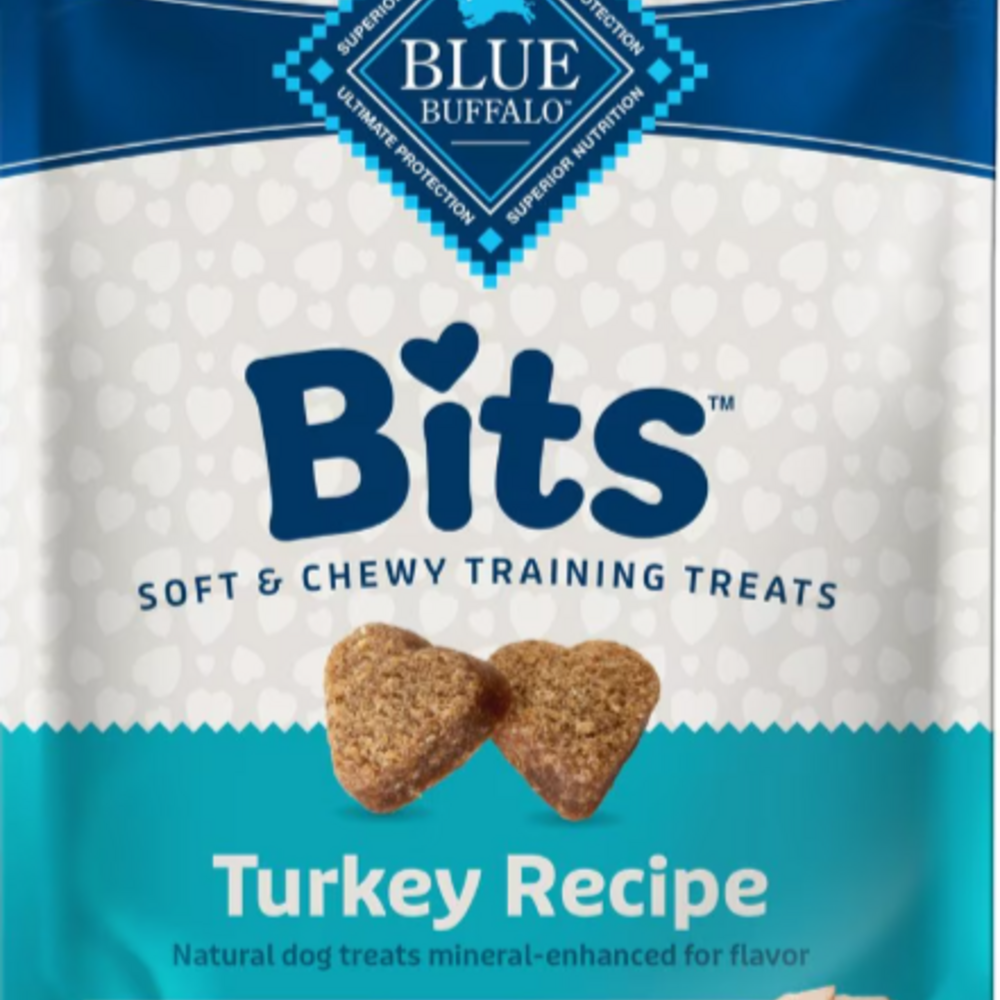 Blue Buffalo Bits Tempting Turkey Natural Soft-Moist Training Treats