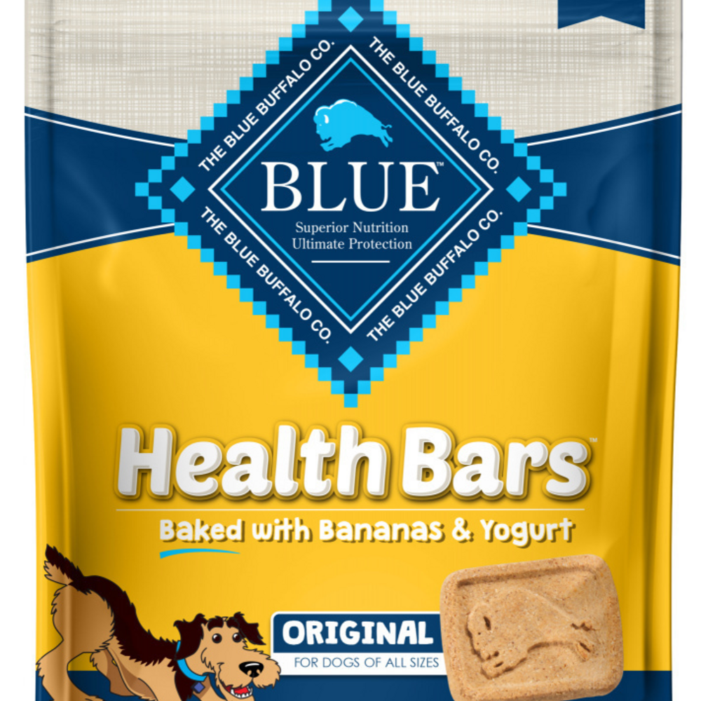 Blue Health Bars Baked With Banana & Yogurt Dog Treats