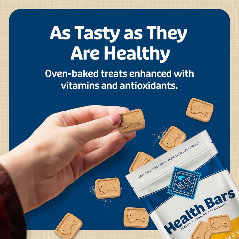 
                  
                    Blue Health Bars Baked With Banana & Yogurt Dog Treats
                  
                