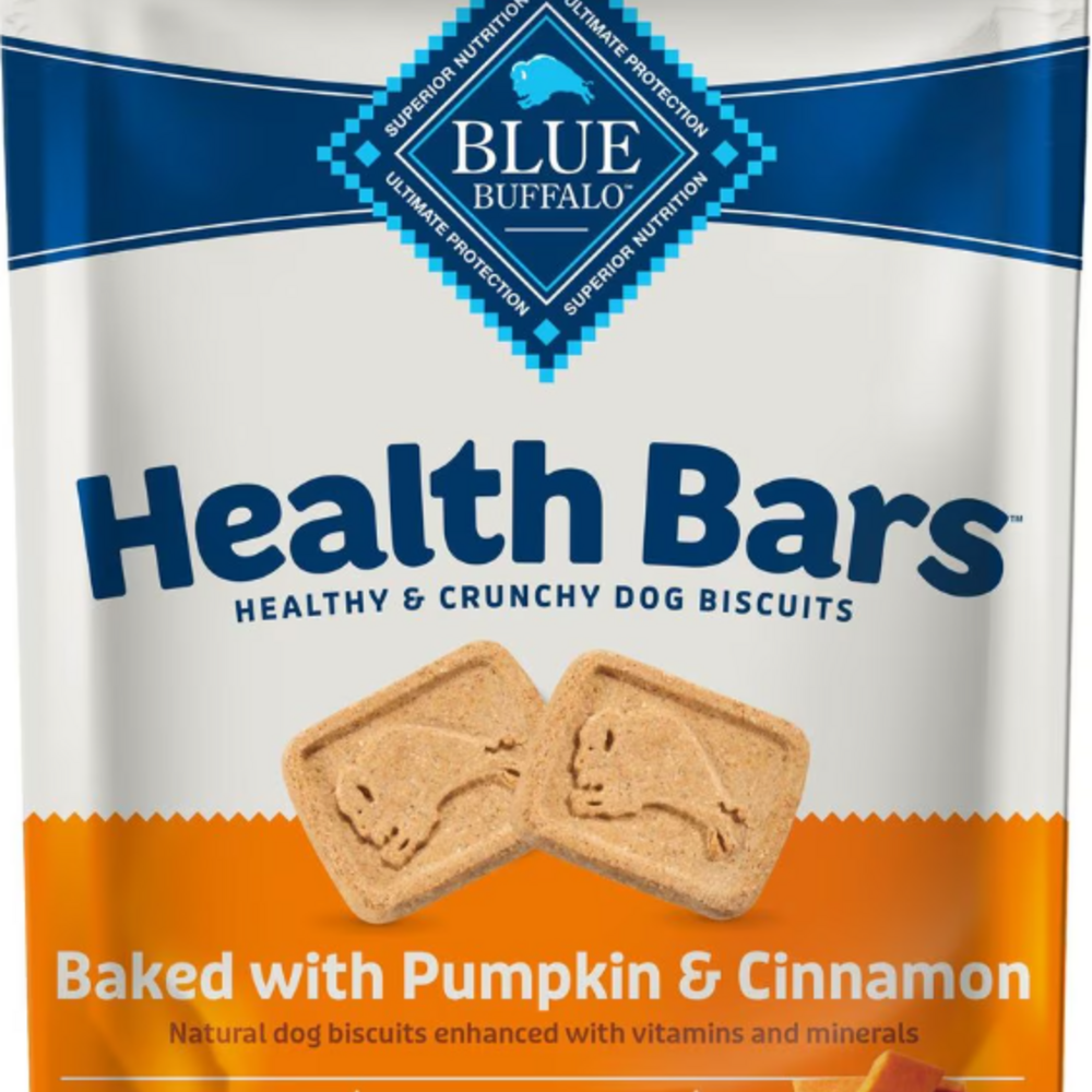 Blue Health Bars Baked With Pumpkin & Cinnamon Dog Treats