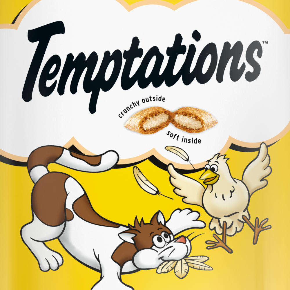 Temptations Classic Crunchy and Soft Cat Treats Tasty Chicken Flavor
