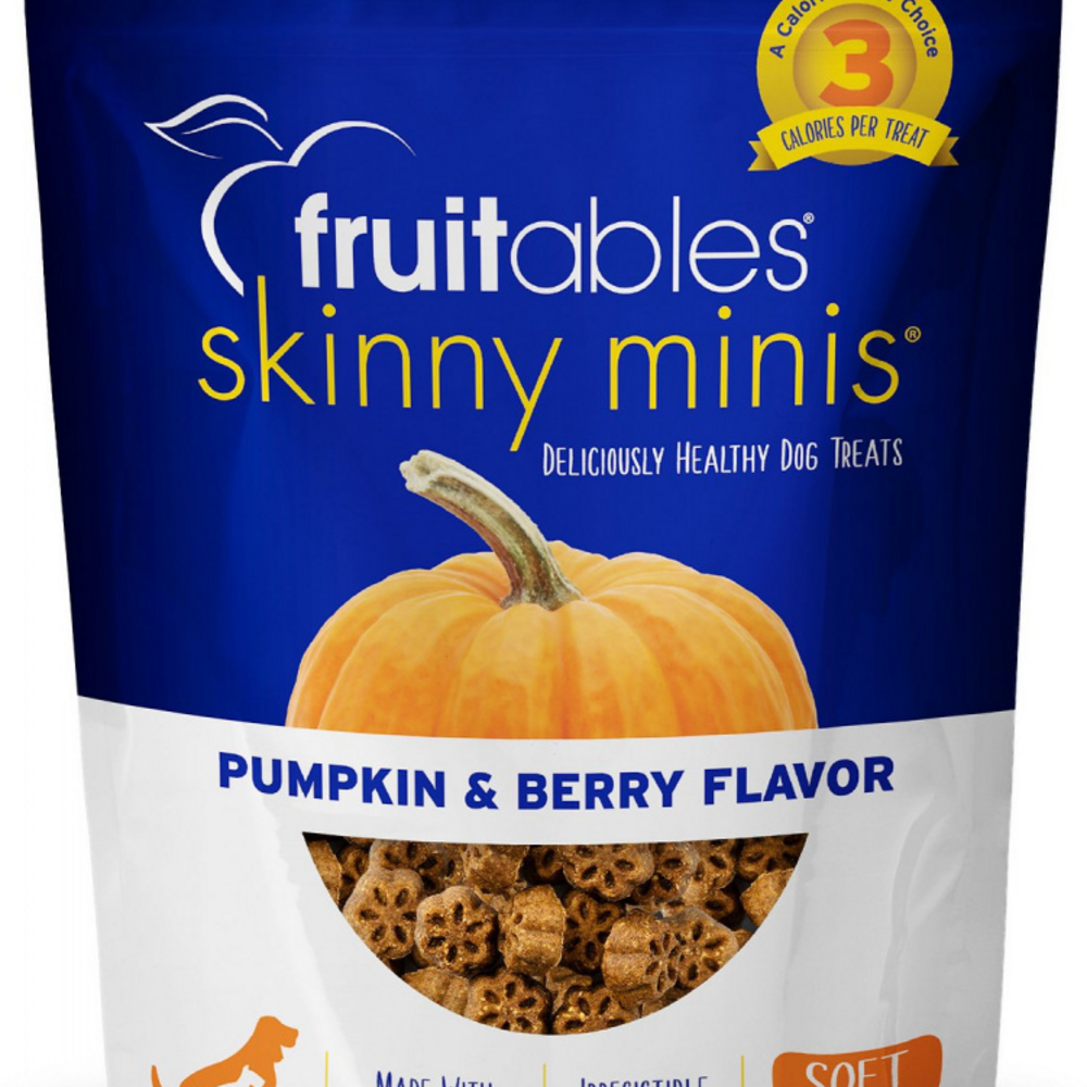 
                  
                    Fruitables Skinny Mini Pumpkin & Blueberry Dog Treats
                  
                