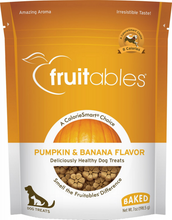 Load image into Gallery viewer, Fruitables Crunchy Pumpkin &amp; Banana Dog Treats