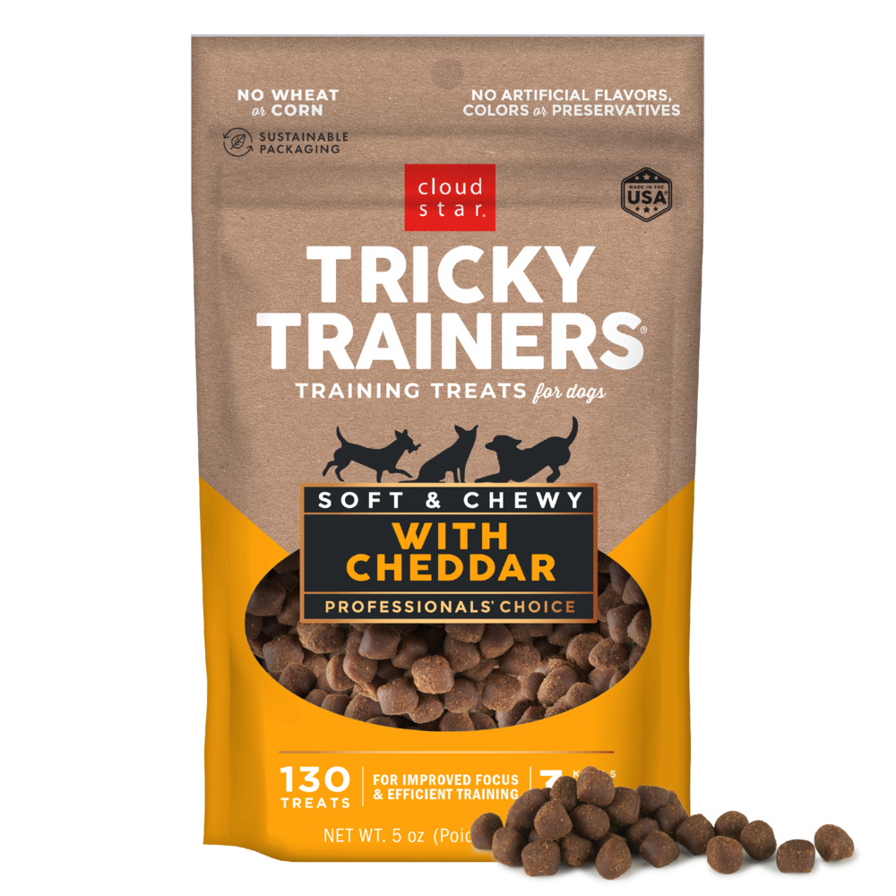 
                  
                    Cloud Star Tricky Trainers Soft & Chewy Cheddar Dog Treats
                  
                
