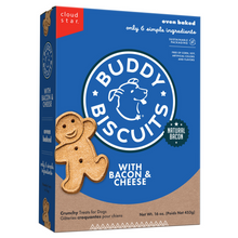 Load image into Gallery viewer, Buddy Biscuits Crunchy Bacon &amp; Cheese Dog Treats