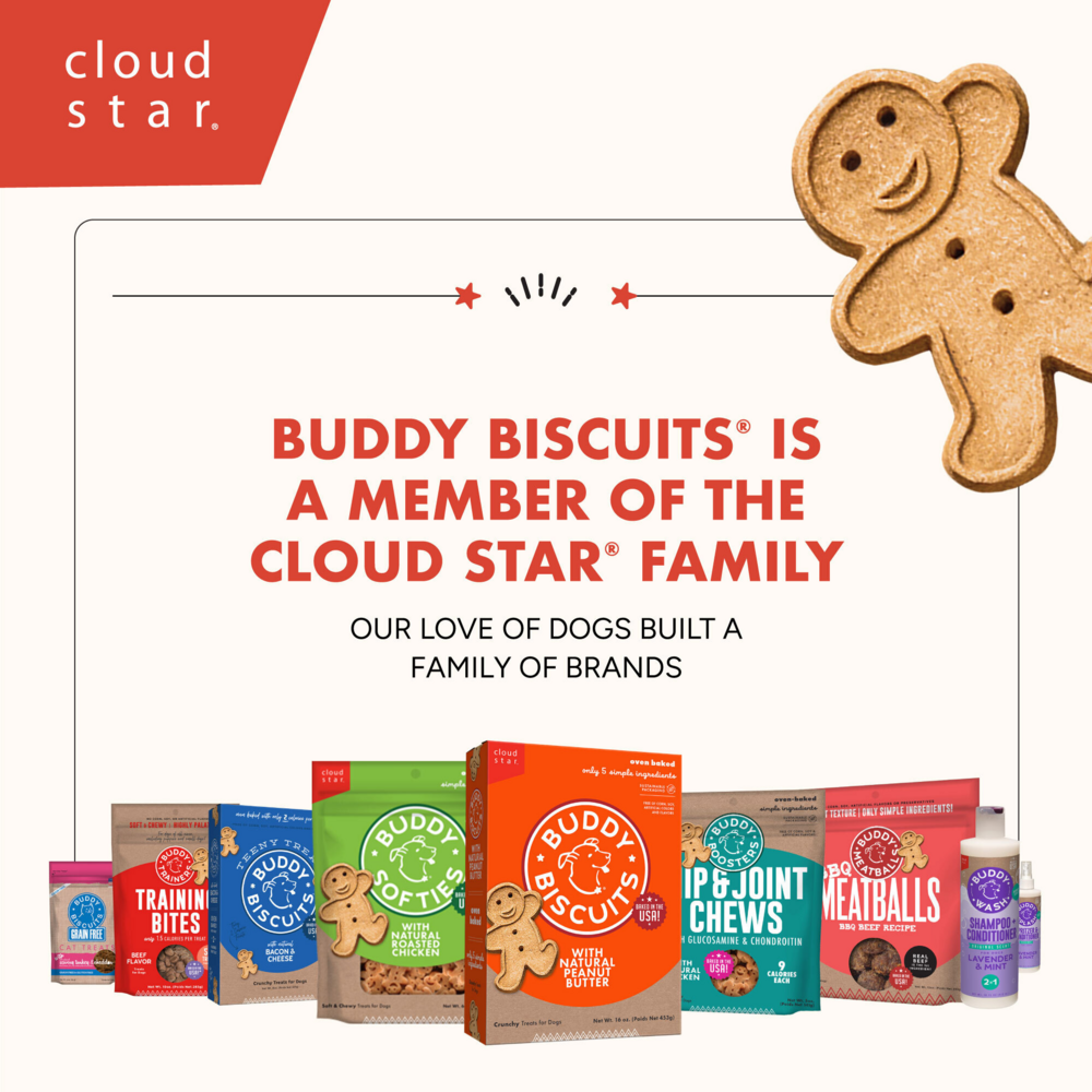 
                  
                    Buddy Biscuits Crunchy Bacon & Cheese Dog Treats
                  
                