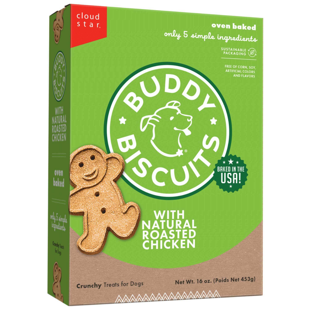 
                  
                    Buddy Biscuits Crunchy Roasted Chicken Dog Treats
                  
                