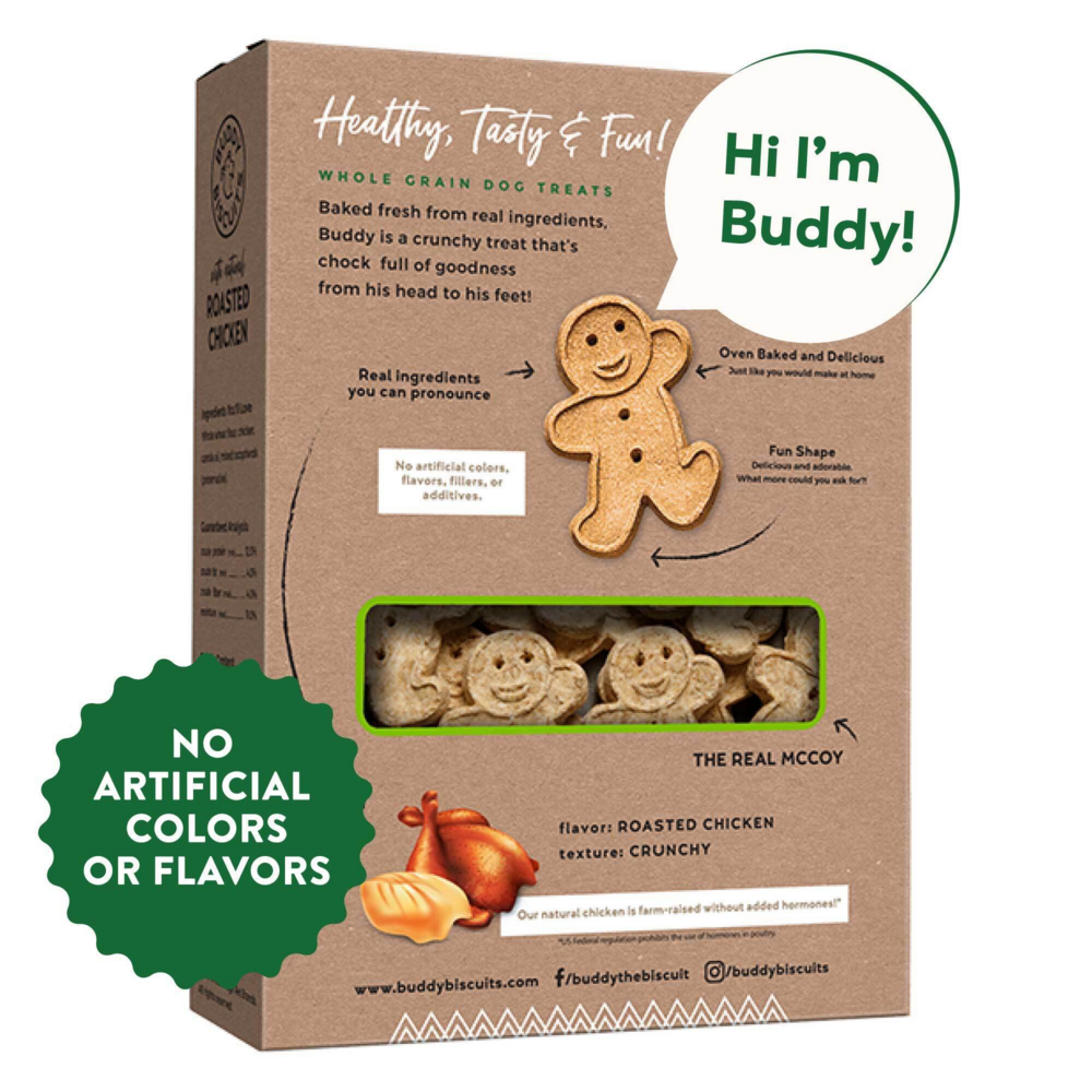 
                  
                    Buddy Biscuits Crunchy Roasted Chicken Dog Treats
                  
                