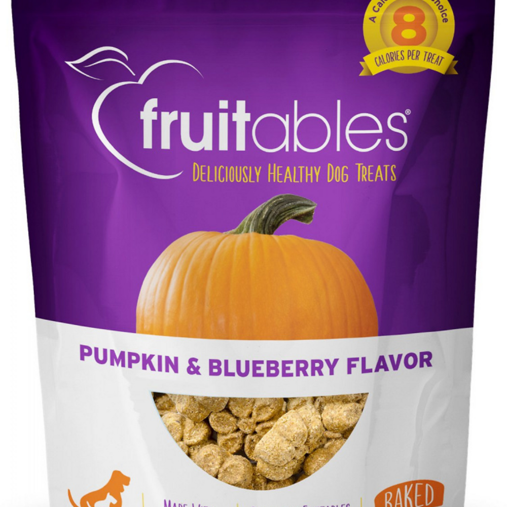 
                  
                    Fruitables Pumpkin & Blueberry Flavor Crunchy Dog Treats
                  
                