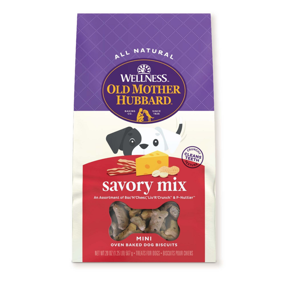 
                  
                    Old Mother Hubbard Crunchy Classic Natural Extra Tasty Assortment Mini Biscuits Dog Treats
                  
                