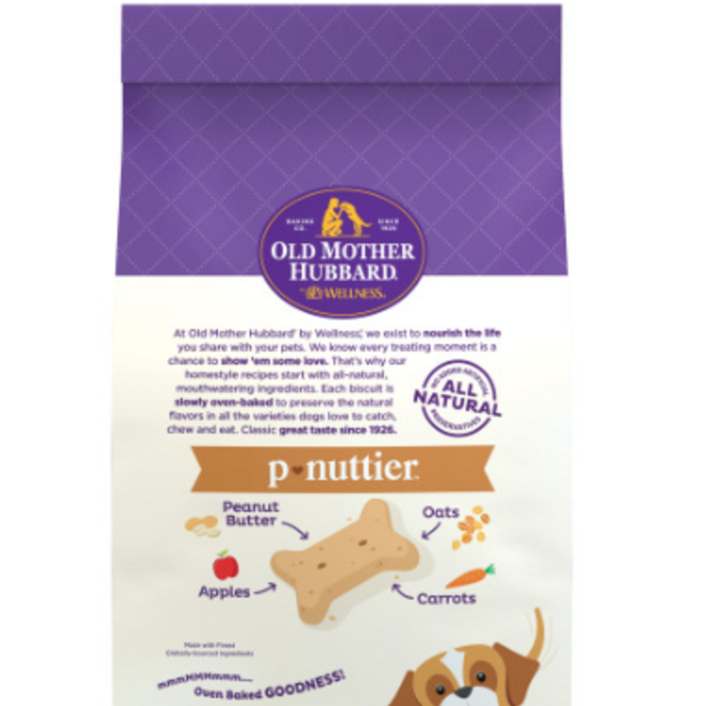 
                  
                    Old Mother Hubbard Crunchy Classic Natural P-Nuttier Large Biscuits Dog Treats
                  
                