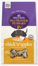 Load image into Gallery viewer, Old Mother Hubbard Crunchy Classic Natural Chick&#39;N&#39;Apples Mini Biscuits Dog Treats