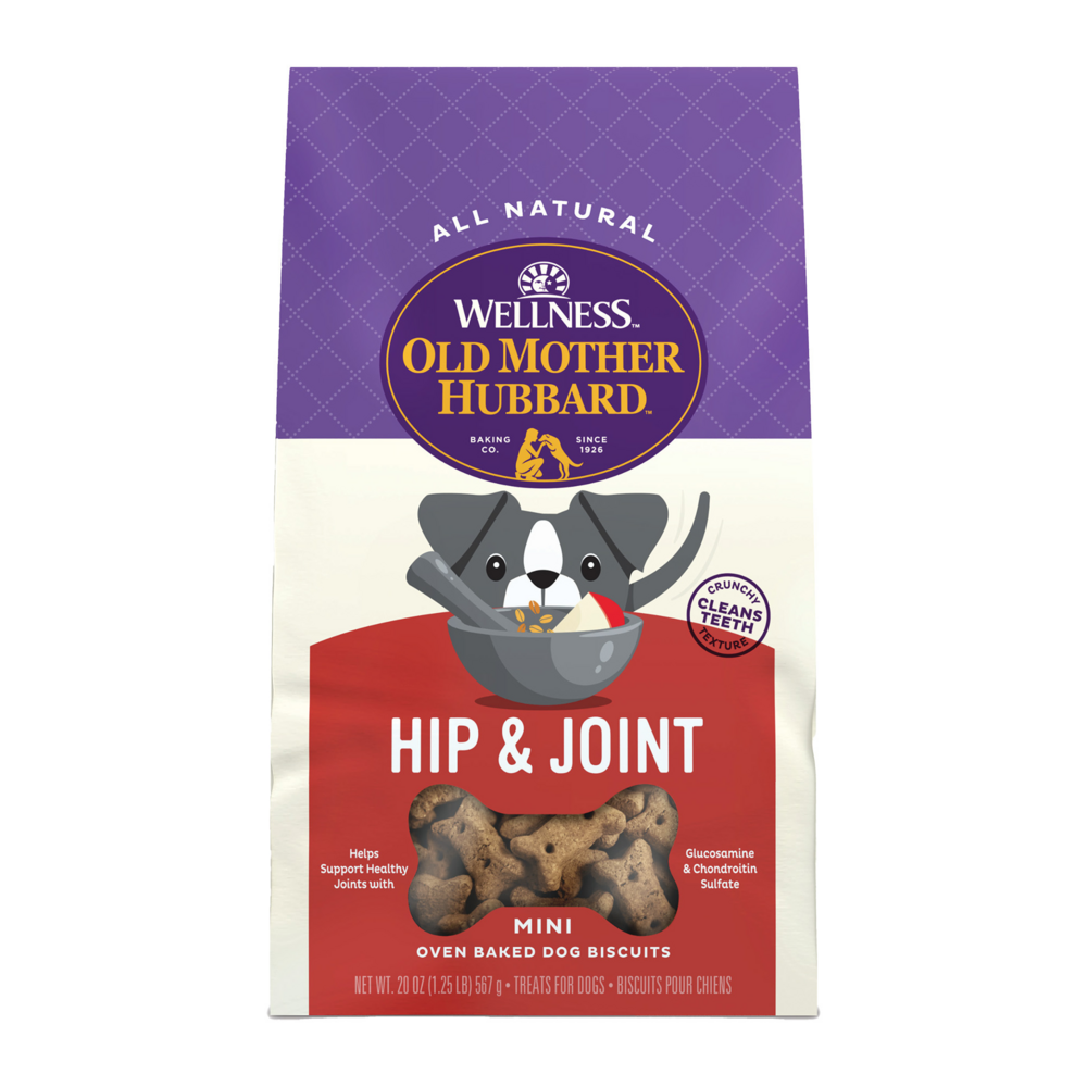 Old Mother Hubbard Mothers Solutions Crunchy Natural Hip and Joint Recipe Biscuits Dog Treats