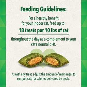 Greenies Feline SmartBites Healthy Indoor Natural Tuna Flavor Soft & Crunchy Adult Cat Treats