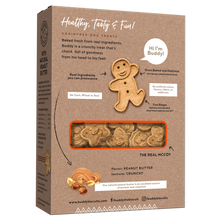 Load image into Gallery viewer, Buddy Biscuits Crunchy Grain Free Peanut Butter Dog Treats