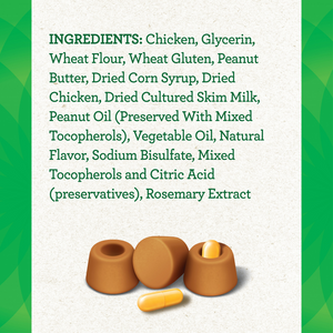 Greenies Pill Pockets Canine Peanut Butter Dog Treats