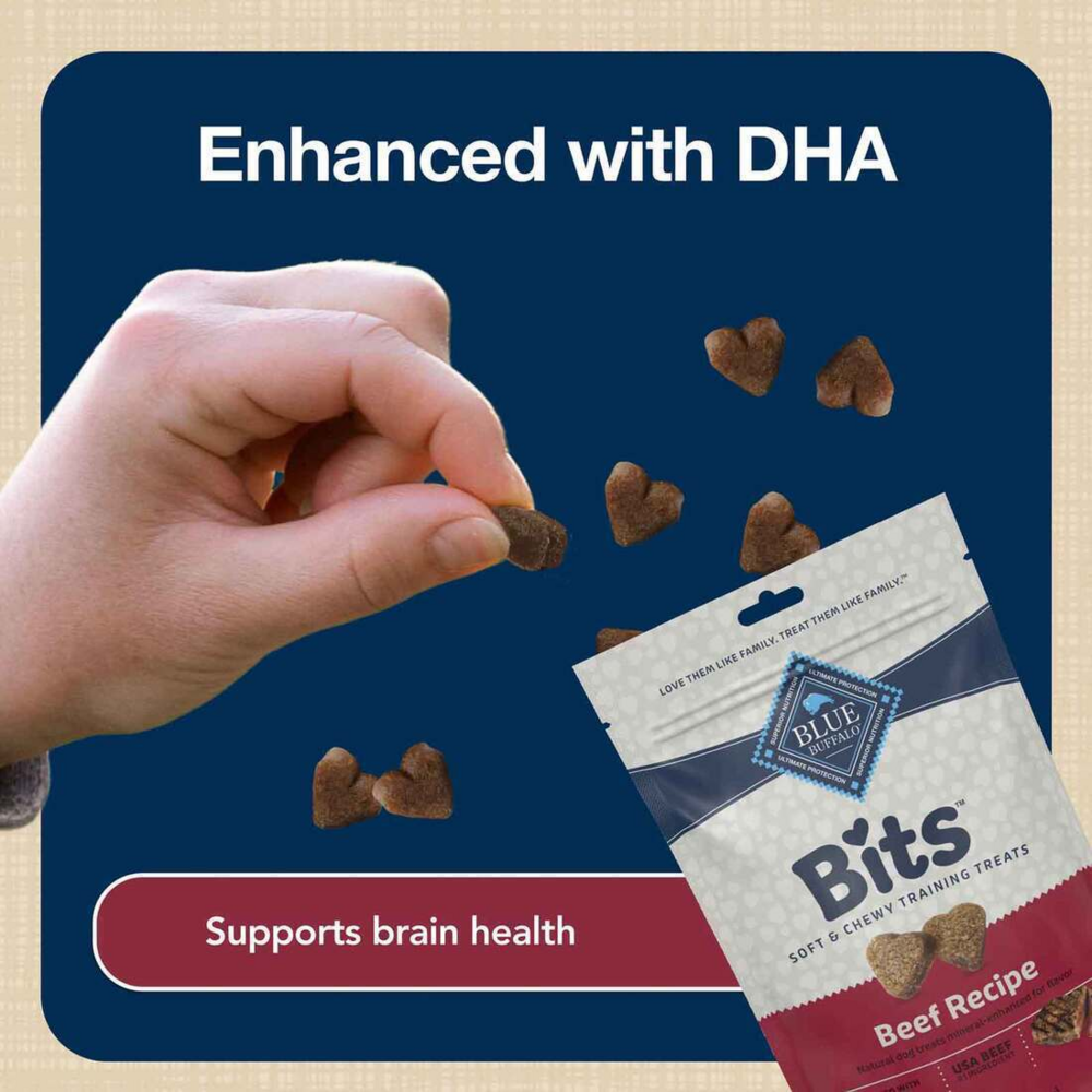 
                  
                    Blue Buffalo Bits Tender Beef Natural Soft Moist Training Dog Treats
                  
                