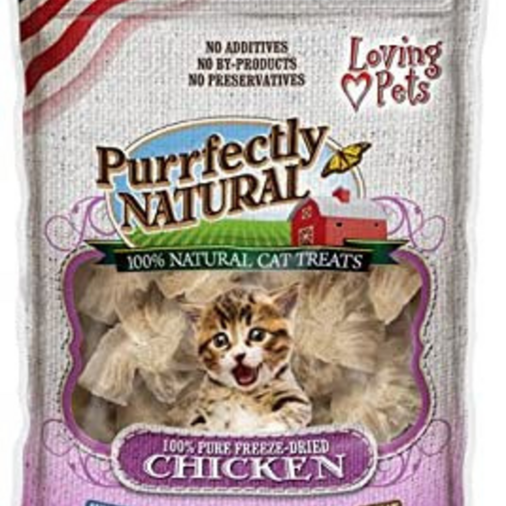 
                  
                    Loving Pets Purrfectly Natural Freeze Dried Chicken Cat Treats
                  
                