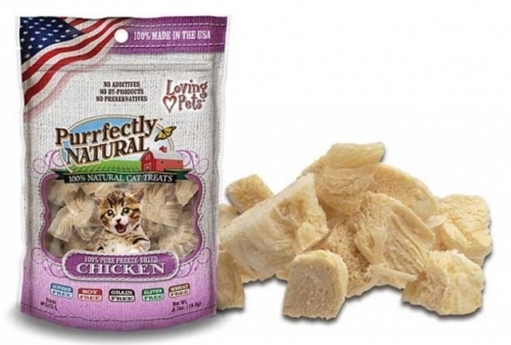 
                  
                    Loving Pets Purrfectly Natural Freeze Dried Chicken Cat Treats
                  
                