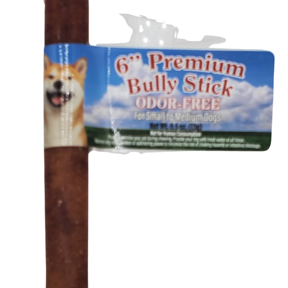 Nature's Own USA Odor-Free Premium Bully Sticks