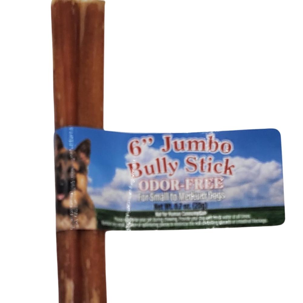 Nature's Own USA Odor-Free Jumbo Bully Sticks