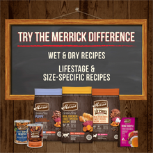 Load image into Gallery viewer, Merrick Power Bites Grain Free Chicken Recipe Dog Treats