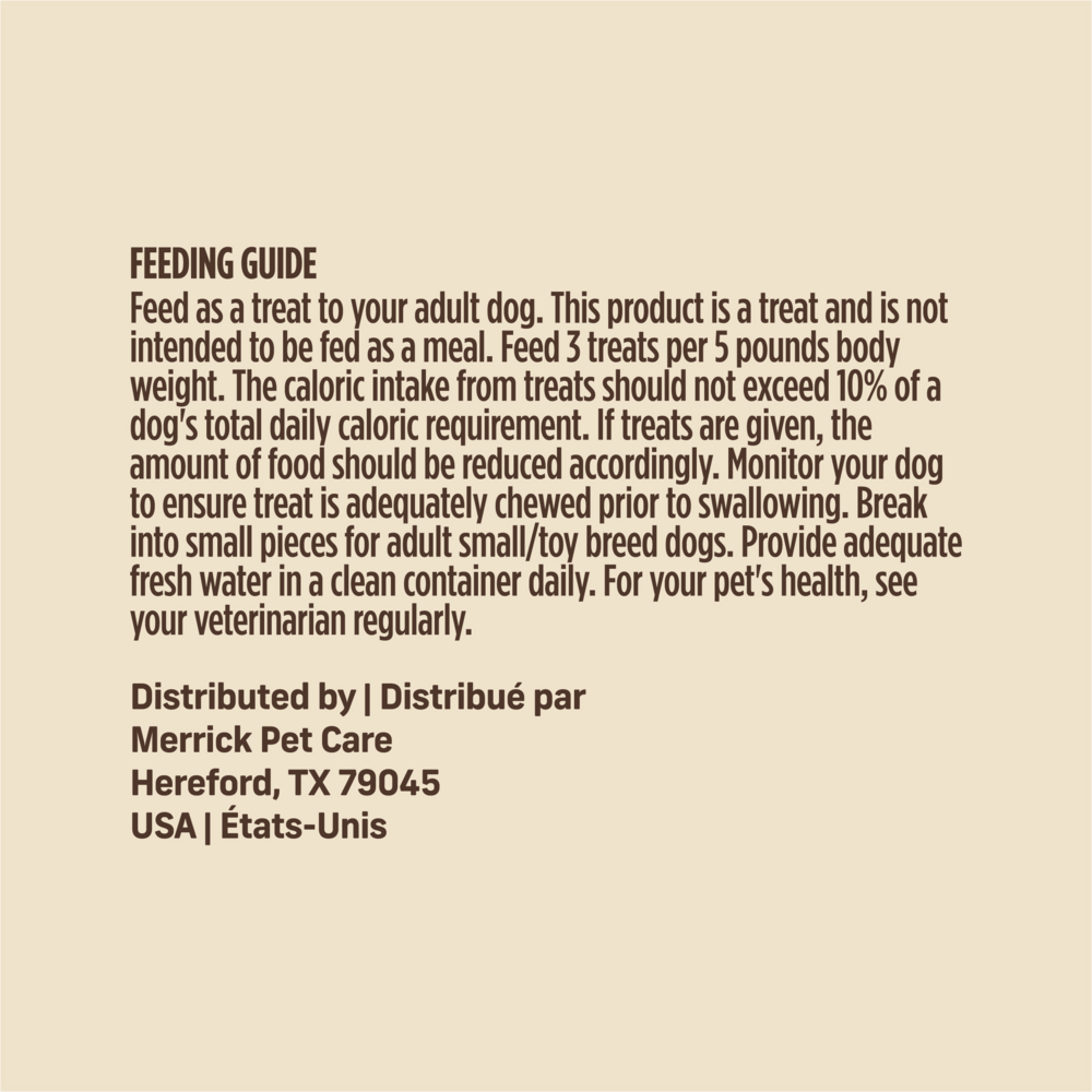 
                  
                    Merrick Power Bites Grain Free Chicken Recipe Dog Treats
                  
                