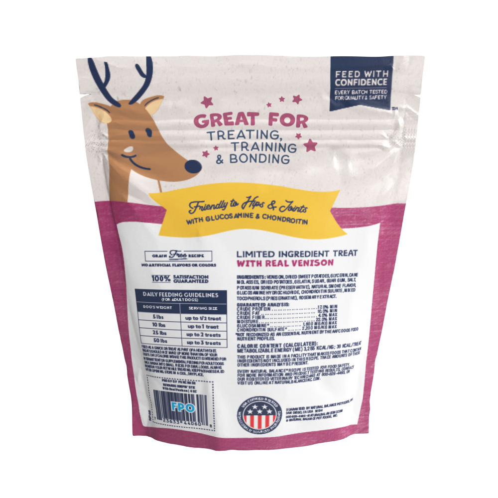 
                  
                    Natural Balance Rewards Jumpin' Stix With Real Venison Dog Treats
                  
                