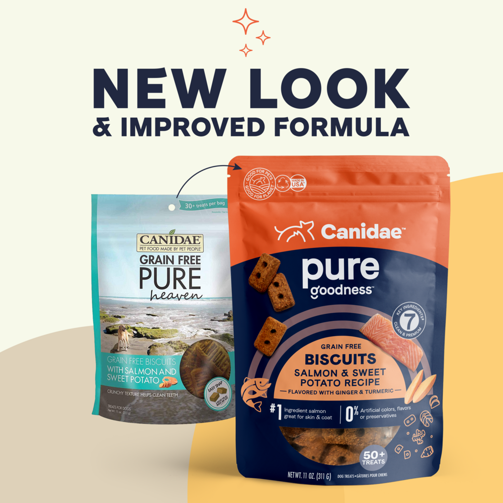 
                  
                    Canidae Pure Biscuits, Salmon & Sweet Potato Dog Treat
                  
                