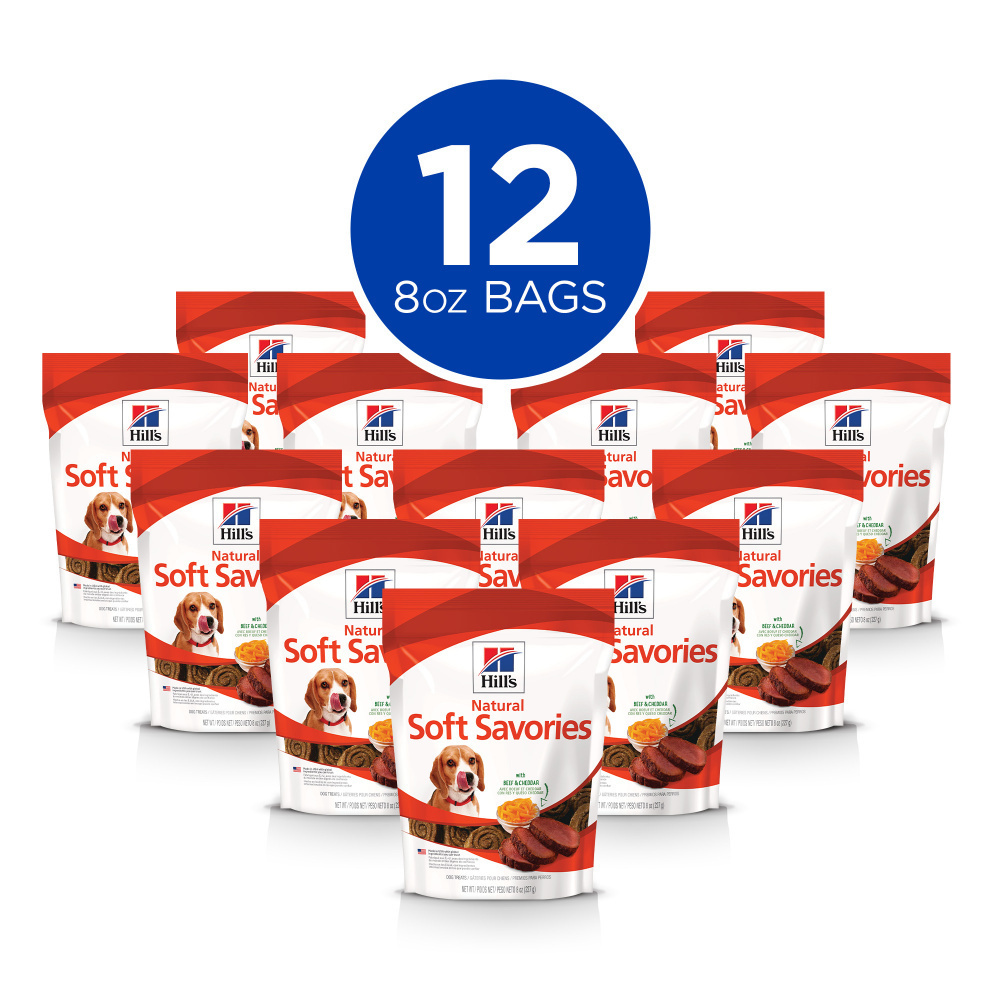 
                  
                    Hill's Science Diet Soft Savories Beef & Cheddar Dog Treats
                  
                
