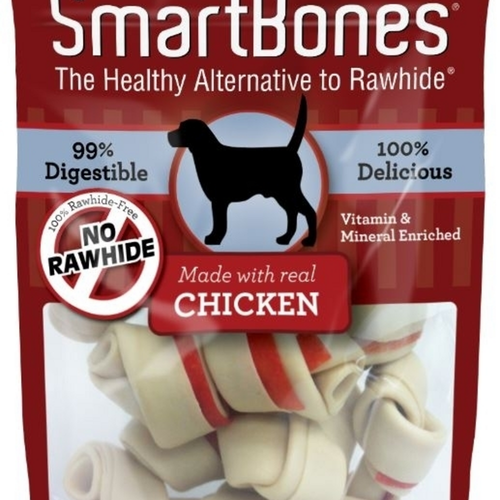 SmartBones Mini Chicken Chew Bones Dog Treats